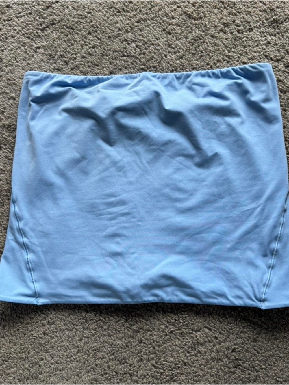 Lululemon Wundermost Ultra-Soft Nulu Tube Top Sinatra Blue